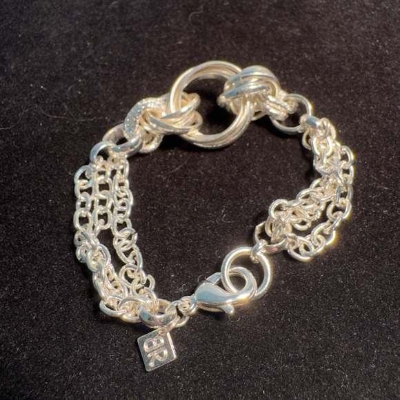 Banana Republic Jewelry - Banana Republic Silver-tone Chain-like Bracelet.